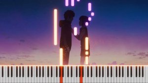 Kataware Doki - RADWIMPS (Kimi no Na wa/Your Name) Piano