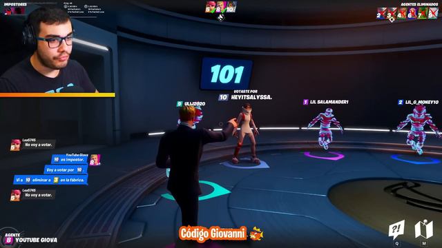 SOY *IMPOSTOR* en FORTNITE! (NUEVO MODO) смотреть онлайн