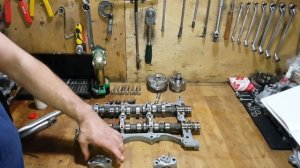 Установка распредвалов 2GR FE TOYOTA