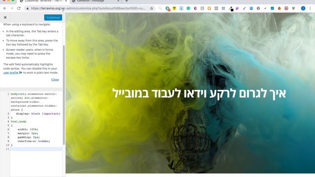 How to make the background video of websites to play on any mobile device (Wordpress + Elementor) смотреть онлайн