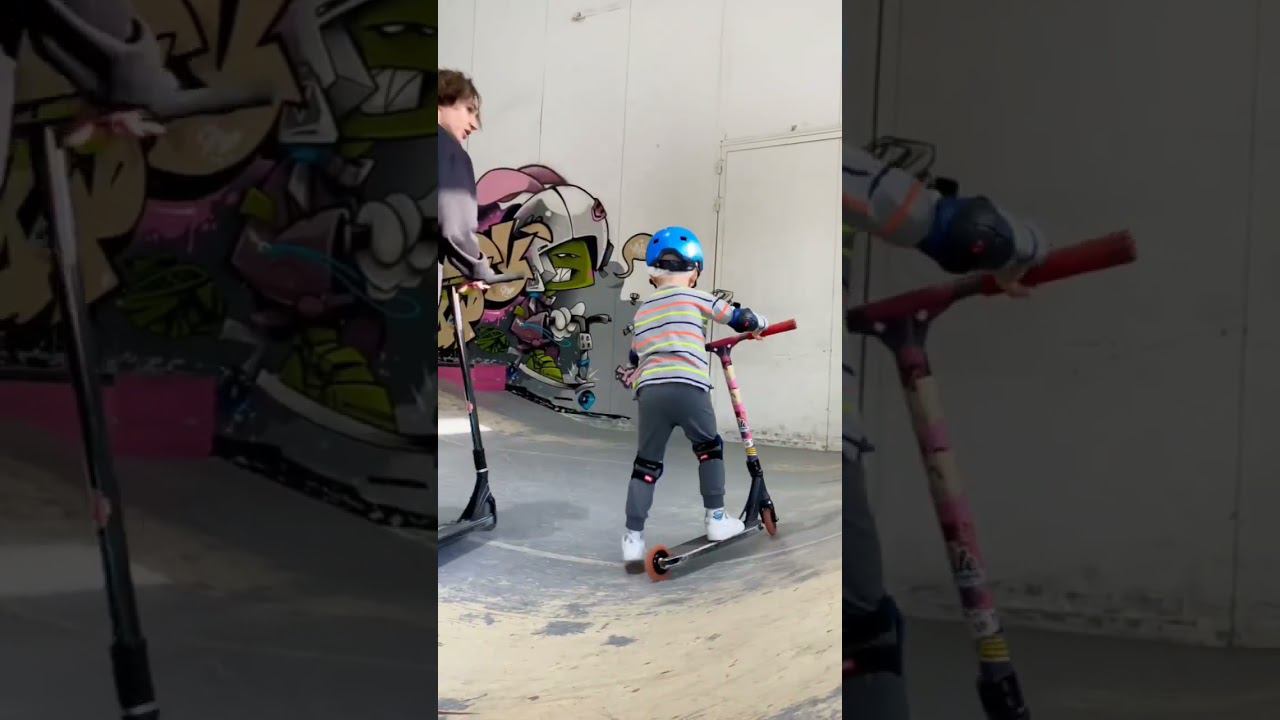 Учимся кататься на самокате в Bunny Hop! смотреть онлайн