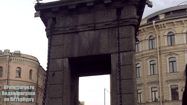 Ломоносовский Мост (Мост Ломоносова) в Санкт-Петербурге. смотреть онлайн