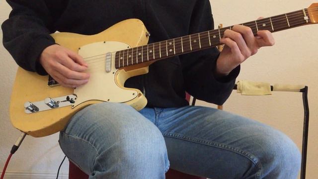 Vintage 1967 Fender Telecaster Blonde Demo w. 1965 Princeton Reverb Amp смотреть онлайн