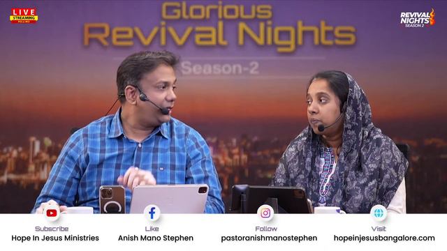 Day 236 || GLORY AMONG US || Pr. Anish Mano Stephen || Glorious Revival Nights-Season 2 смотреть онлайн
