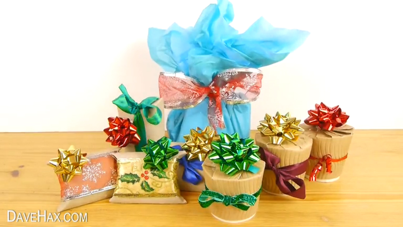 4 простых способа эффектно упаковать новогодний подарок Fres смотреть онлайн