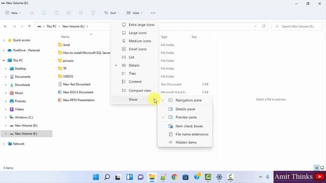 How to allow displaying file name extensions on Windows 11 смотреть онлайн