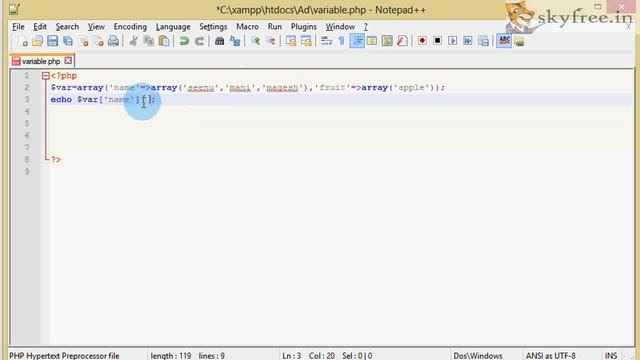 PHP Advanced Tutorial in Tamil 10 Multi Dimensional Array Part 2 смотреть онлайн