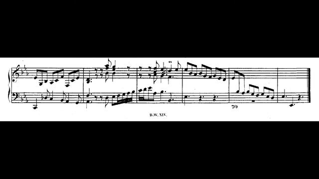 Bach - Prelude & Fugue In E-Flat Major (WTC II) BWV 876