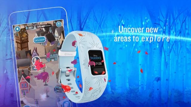 Garmin: Discover Disney Frozen 2 vívofit jr. 2 смотреть онлайн