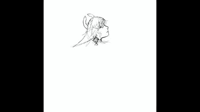 Yea miko Genshin sketch смотреть онлайн