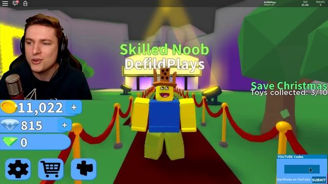 THESE CODES MADE ME THE BEST NOOB IN NOOB SIMULATOR! (Roblox) смотреть онлайн