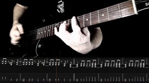 Metallica - Now That We're Dead | Guitar TAB Playthrough | Rhythm Guitar (James' Role)