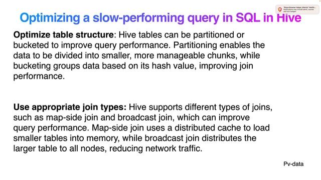 Optimizing Hive SQL Query Performance: Best Practices and Techniques #aws #bigdata #hive #sql смотреть онлайн
