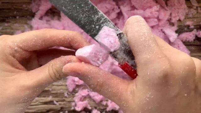 Asmr cutting microwave dry soap /резка мыла из микроволновки / микроволновочное мыло смотреть онлайн