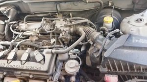 Первая замена термостата Nissan за 335К км.First replacement of the Nissan thermostat in 335K km.