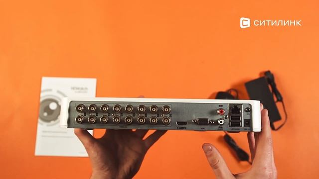 Обзор видеорегистратора HVR (гибридный) HIWATCH DS-H116G | Ситилинк смотреть онлайн