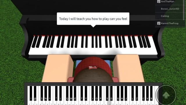 How to play can you feel my heart (gigachad) on Roblox piano смотреть онлайн