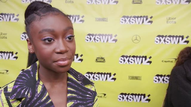 "US" RedCarpet at SXSW with Shahadi Wright Joseph смотреть онлайн