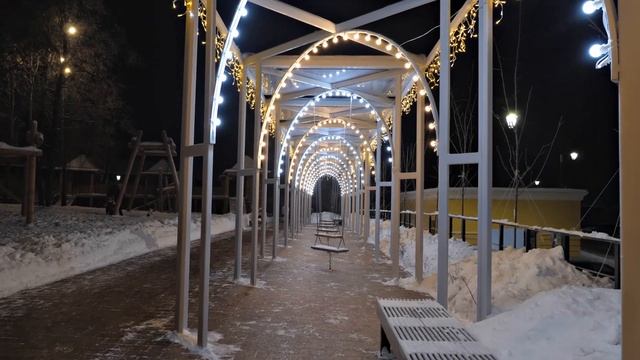 Новогодние мероприятия стартовали в Нижегородском кремле смотреть онлайн