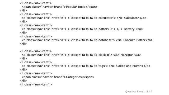 jQuery : How can I filter my bootstrap 4 navbar links with a search bar? смотреть онлайн