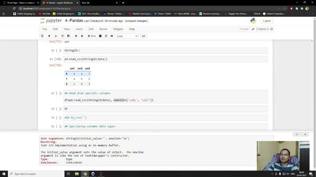 4 Pandas, Data Frame and Data Series | Machine Learning Tutorial For Beginners | смотреть онлайн