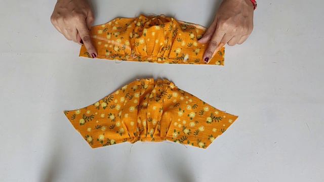 Flared Puff Sleeves Baby Frock Cutting and Stitching | Baby Frock Cutting and stitching смотреть онлайн