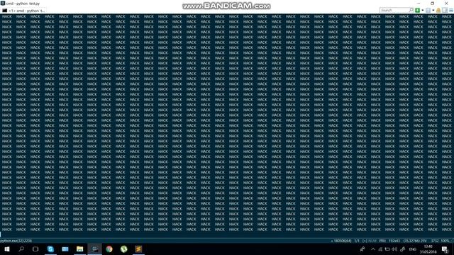 БЕСКОНЕЧНЫЙ ЦИКЛ НА PYTHON ИЗ "HACK"! смотреть онлайн