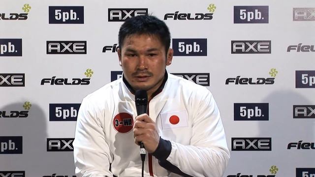 MINOWAMAN's Post-Fight Interview смотреть онлайн