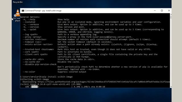 install python and scikit image смотреть онлайн