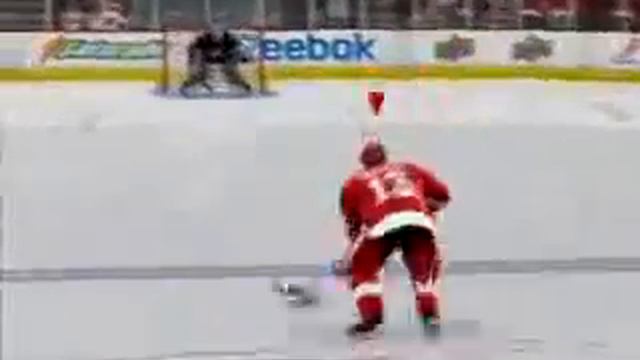 NHL 09 shootout mode with 2-players for PS3.flv смотреть онлайн