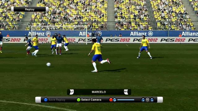 best goal ever in PES 2012 - by marcelo.avi смотреть онлайн