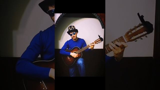 "Да, теперь решено!" под классическую гитару (Москва, Монгол Шуудан на стихи Сергея Есенина, кавер) смотреть онлайн