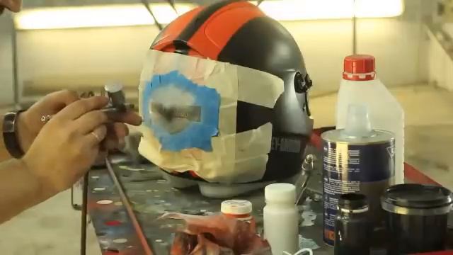АЭРОГРАФИЯ НА ШЛЕМАХ HARLEY DAVIDSON