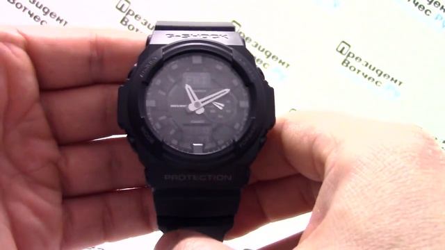 Часы Casio G-SHOCK GA-150-1A [GA-150-1AER] - Видео обзор от PresidentWatches.Ru