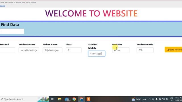 how to get data from google sheets to html website With update By Web App Script смотреть онлайн