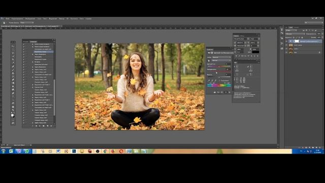 Урок. Как оживить цвета на фото. Авторская методика. смотреть онлайн
