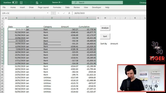 (26/30) Excel VBA Absolute Beginner Course (30 For 30) смотреть онлайн