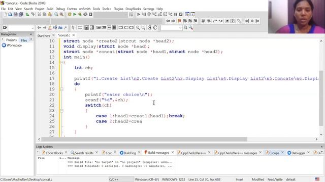 Singly Linked List - Concatenation смотреть онлайн