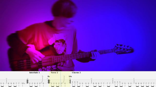 Imodium/Breed (live at Blind Pig) — Nirvana — Bass cover with tabs (4k) смотреть онлайн