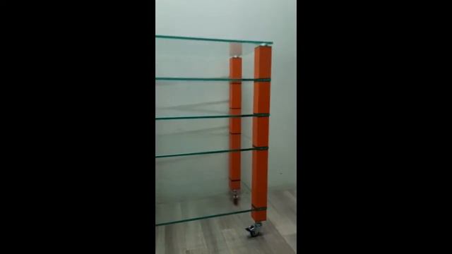 Стеклянная стойка для HI-FI и HIGH-END аппаратуры на колёсах ТК 65*45.5/4- NEW смотреть онлайн
