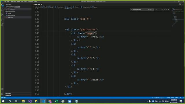 Bootstrap Pagination смотреть онлайн