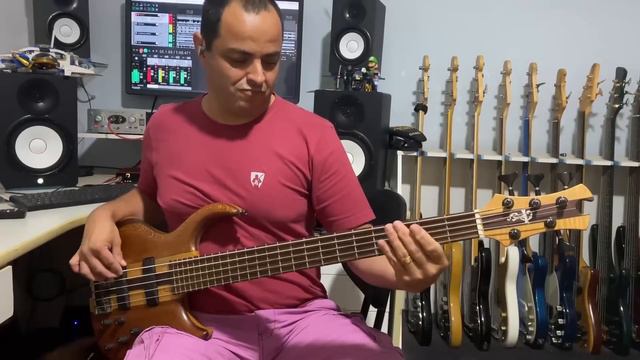 Cheia de Charme - Maurício Manieri - Cleber Veras(bass cover) смотреть онлайн