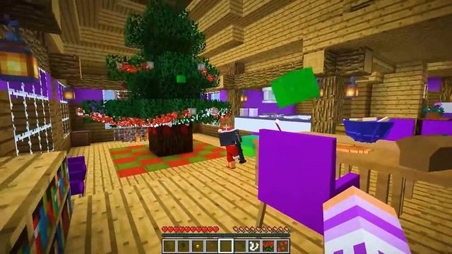 My BABY'S First Christmas In Minecraft! смотреть онлайн