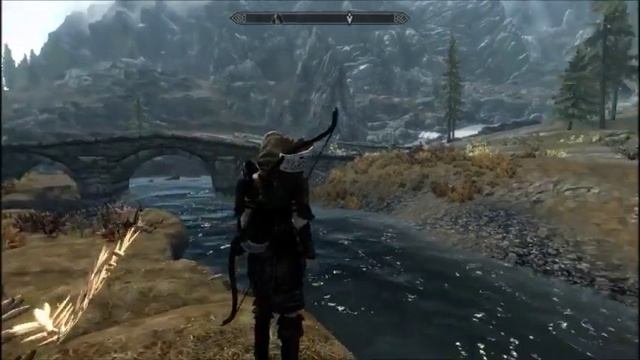 Skyrim Gameplay on AMD A6-3760 смотреть онлайн