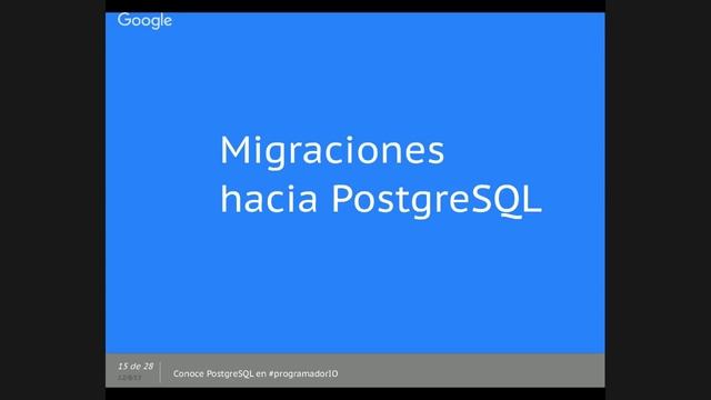 Conoce PostgreSQL en #programadorIO смотреть онлайн