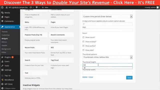 How To Insert Popular Posts In Wordpress Sidebar смотреть онлайн