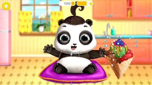 Cute Panda LU Baby Pet Care Kids Games - Play Bathing Dress Up & Feed Games For Kids By TutoTOONS
