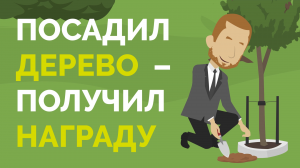 Посадил дерево – получил награду | Покажите своим детям