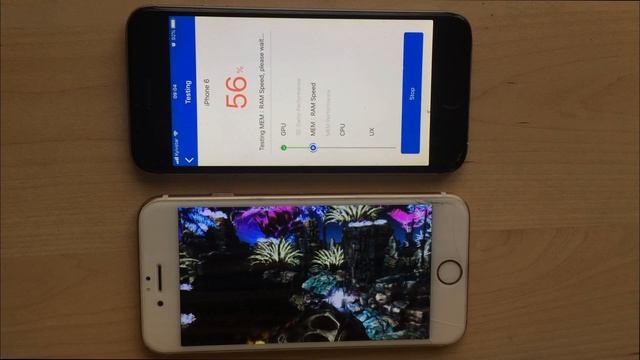 iPhone 6 VS iPhone 6S | Antutu Benchmark смотреть онлайн