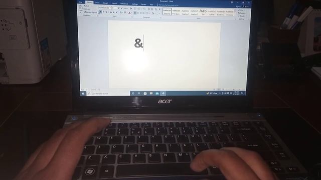 How To Type And Symbol With your Keyboard | Write "&", And Symbol On Keyboard смотреть онлайн